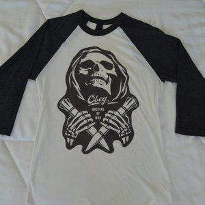 Womens baseball sleeve t-shirt